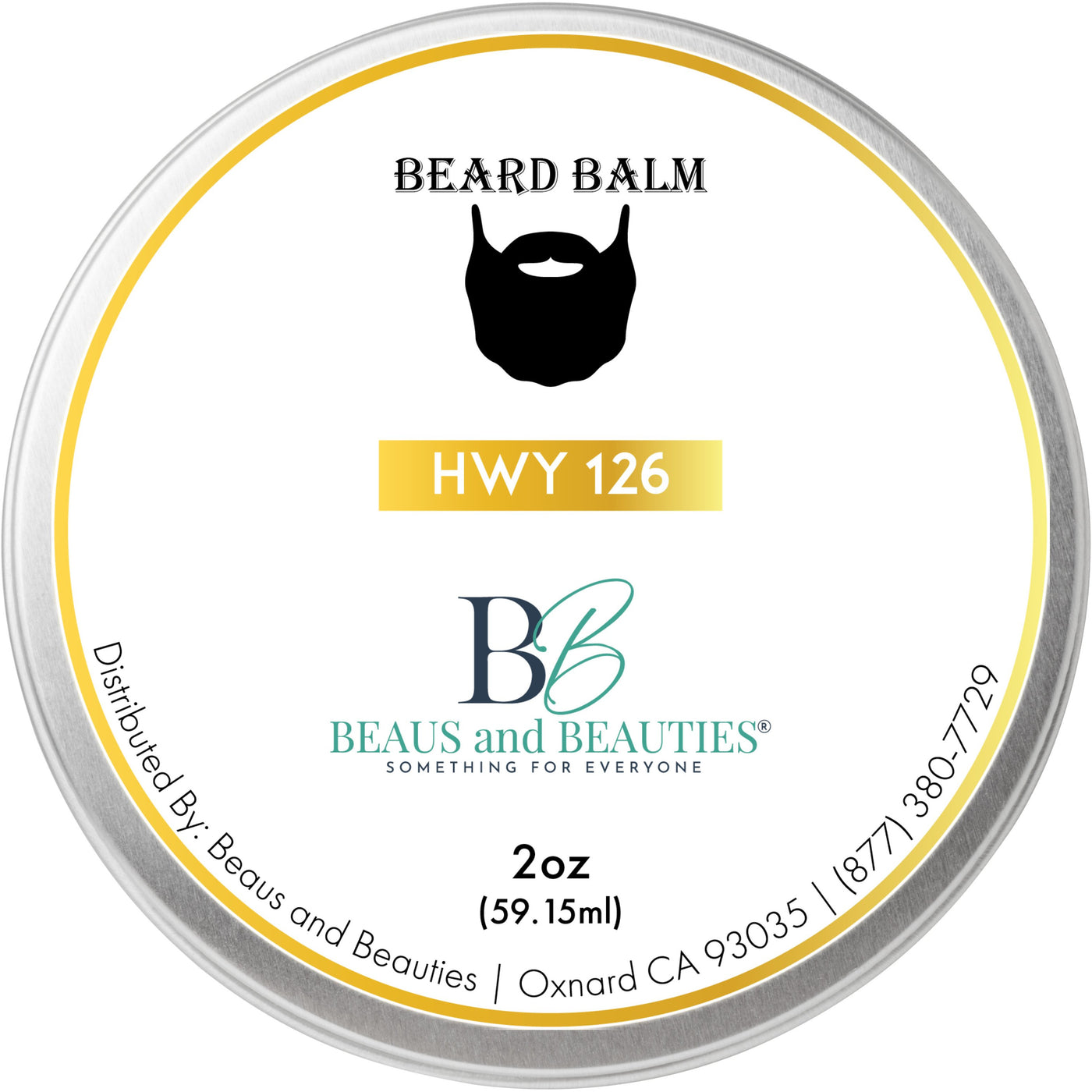 2 oz Beard Balm HWY 126