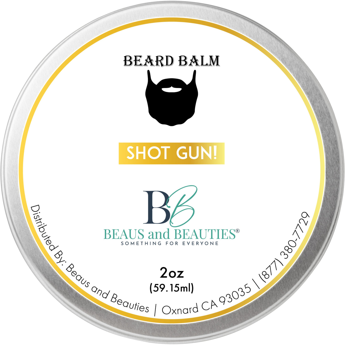 2 oz Beard Balm Shot Gun!
