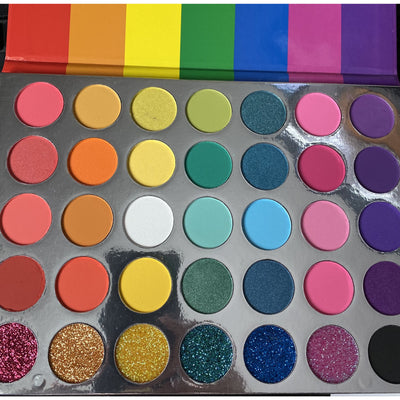 35 Color Rainbow Eyeshadow Palette